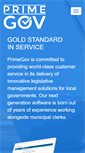 Mobile Screenshot of primegov.com